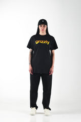 Remera Grizzly Lowercase - Black