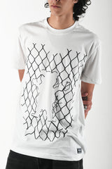 Remera Grizzly Chain Link - White