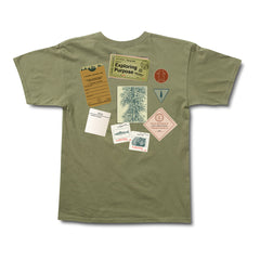 Remera Grizzly Bulletin Board - Military Green