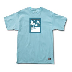 Remera Grizzly Color Codes - Powder Blue