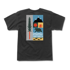 Remera Grizzly Tread Lightly - Tarmac