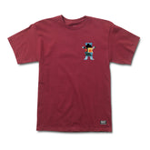 Remera Grizzly Tread Lightly - Burgundy