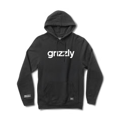 Buzo Canguro Grizzly Lowercase – Black