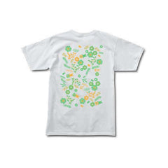 Remera Grizzly Give Em Flower – White