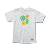 Remera Grizzly Give Em Flower – White