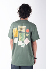 Remera Grizzly Bulletin Board - Military Green