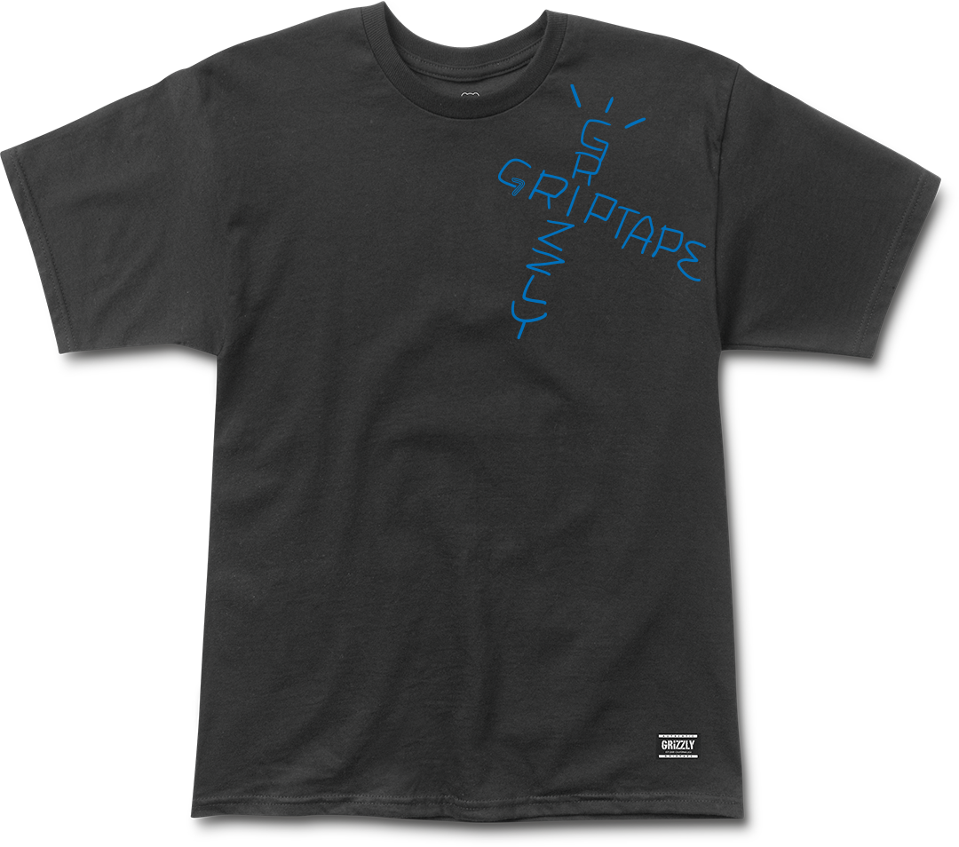 Remera Grizzly Anarchy - Black