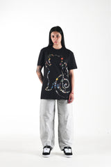 Remera Grizzly Forraging - Black