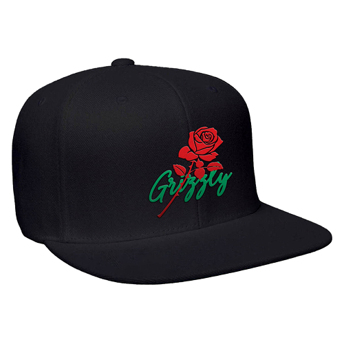 Gorra Grizzly Fresh as a Flower - Black