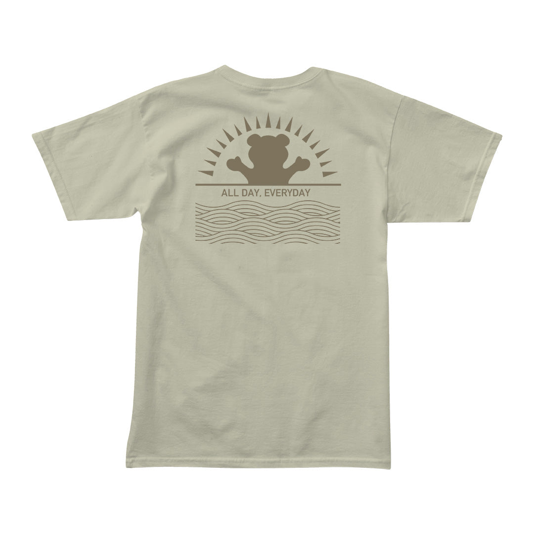 Remera Grizzly Tallest Pine - Cream