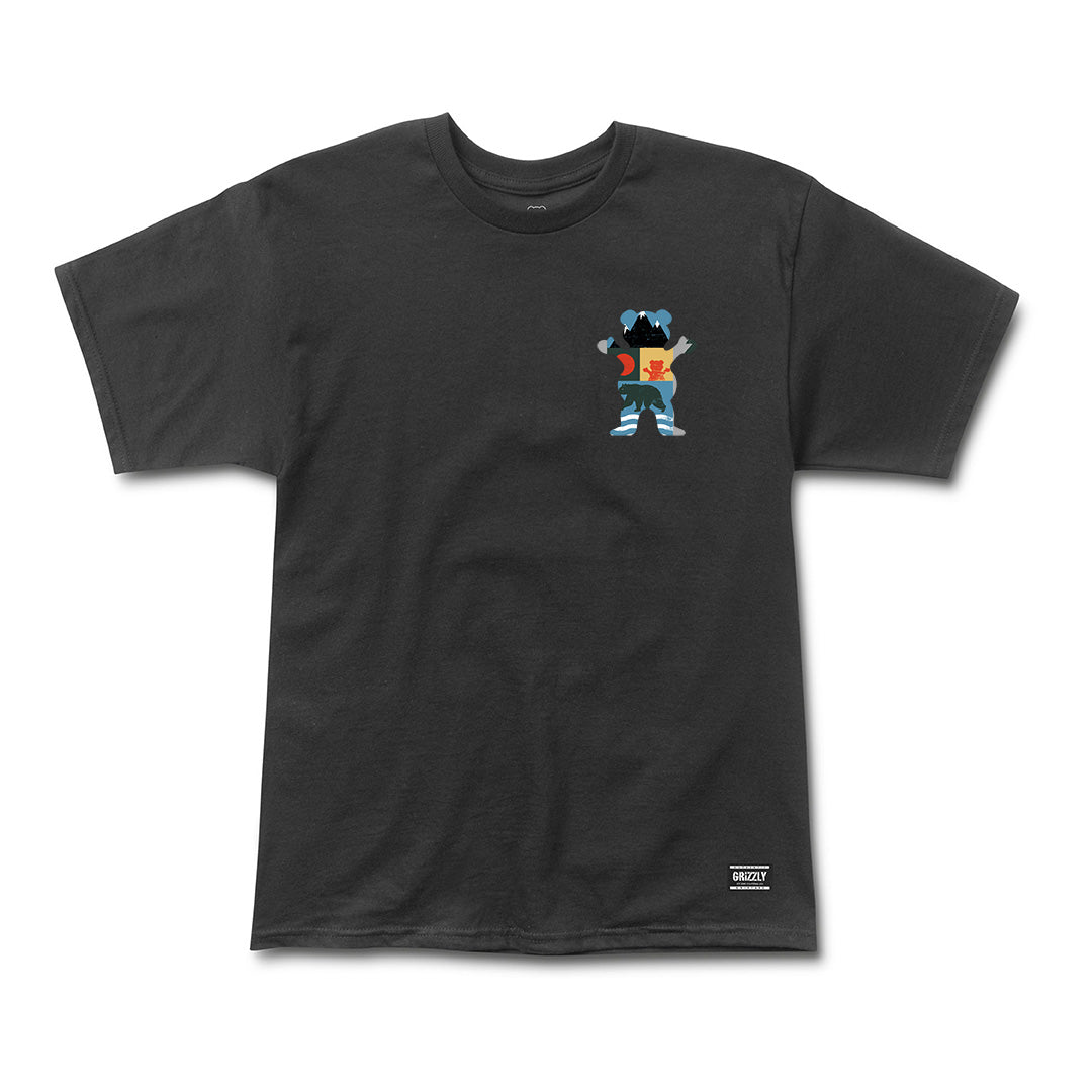 Remera Grizzly Tread Lightly - Tarmac