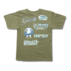 Remera Grizzly Glacier - Military Green