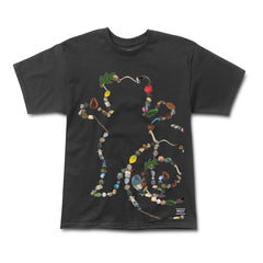 Remera Grizzly Forraging - Black