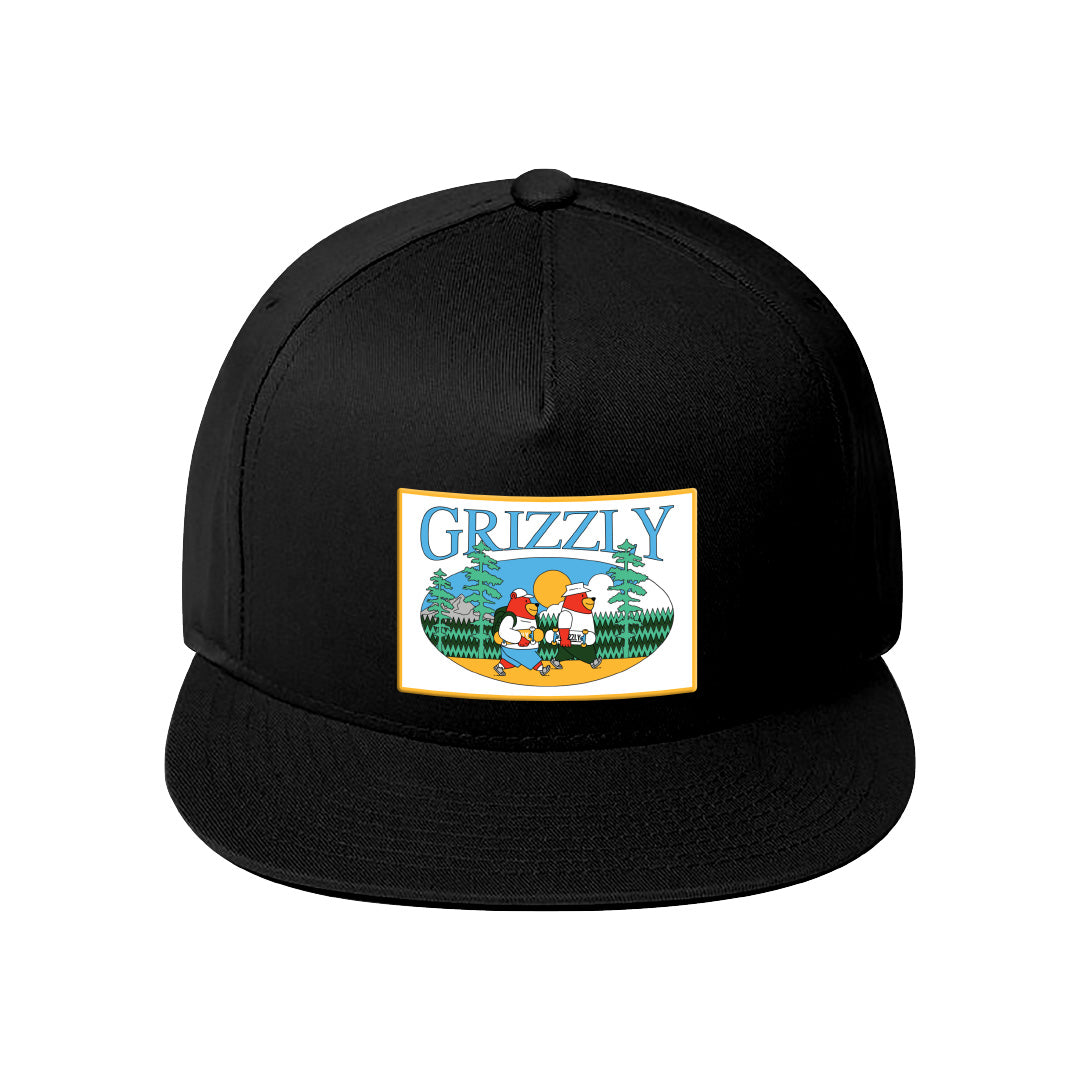 Gorra Grizzly Staycation – Black