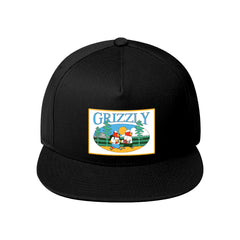 Gorra Grizzly Staycation – Black