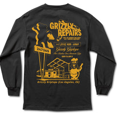 Remera Manga Larga Grizzly Repairs - Black