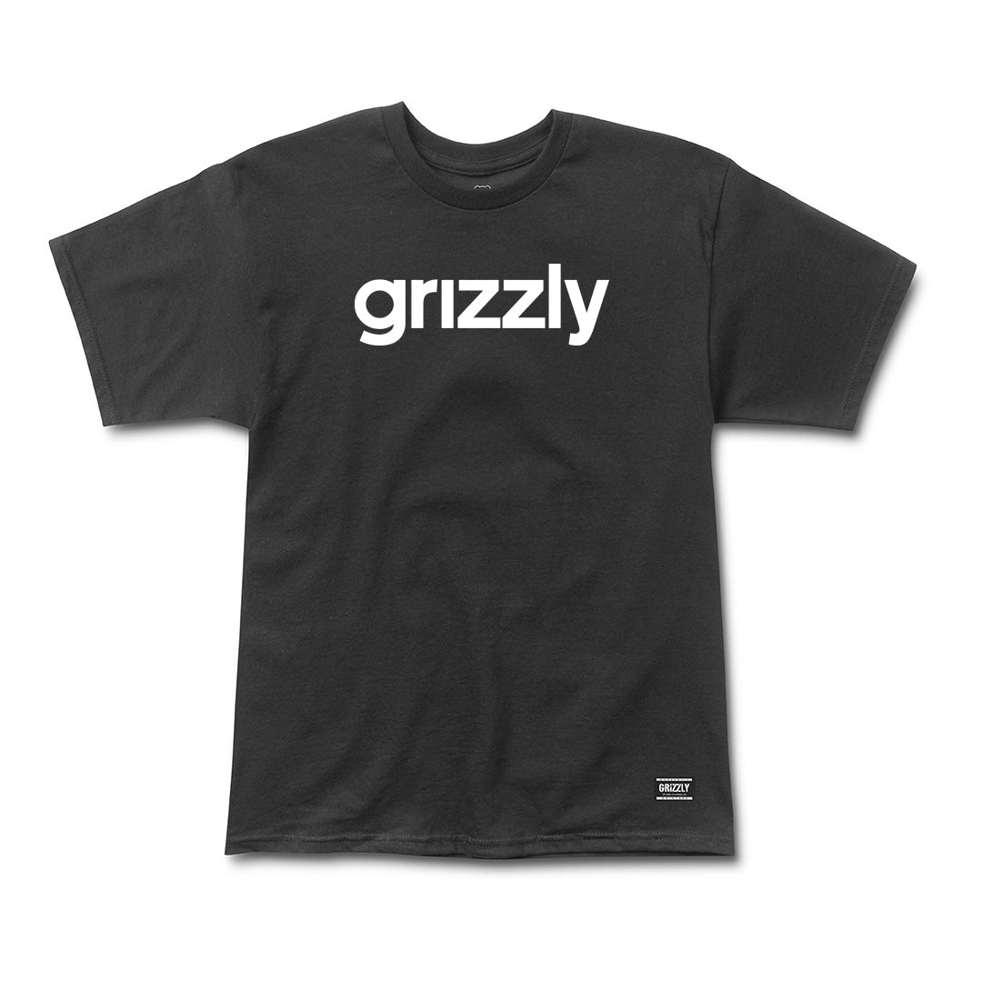 Remera Grizzly Lowercase - Black
