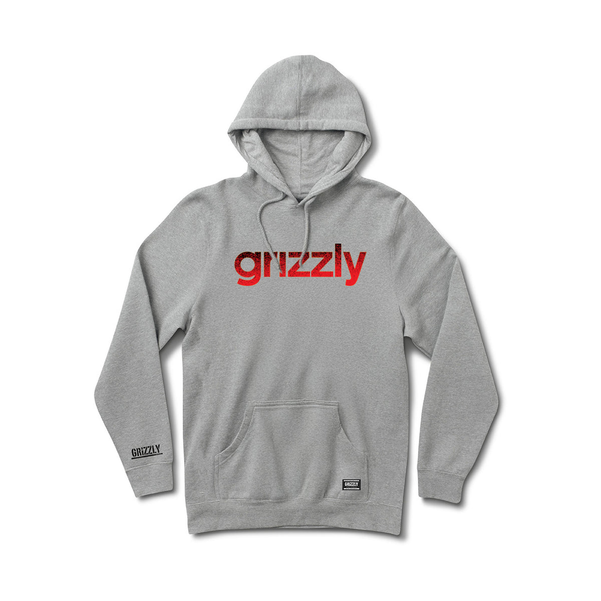 Buzo Canguro Grizzly Lowercase – Heather Grey