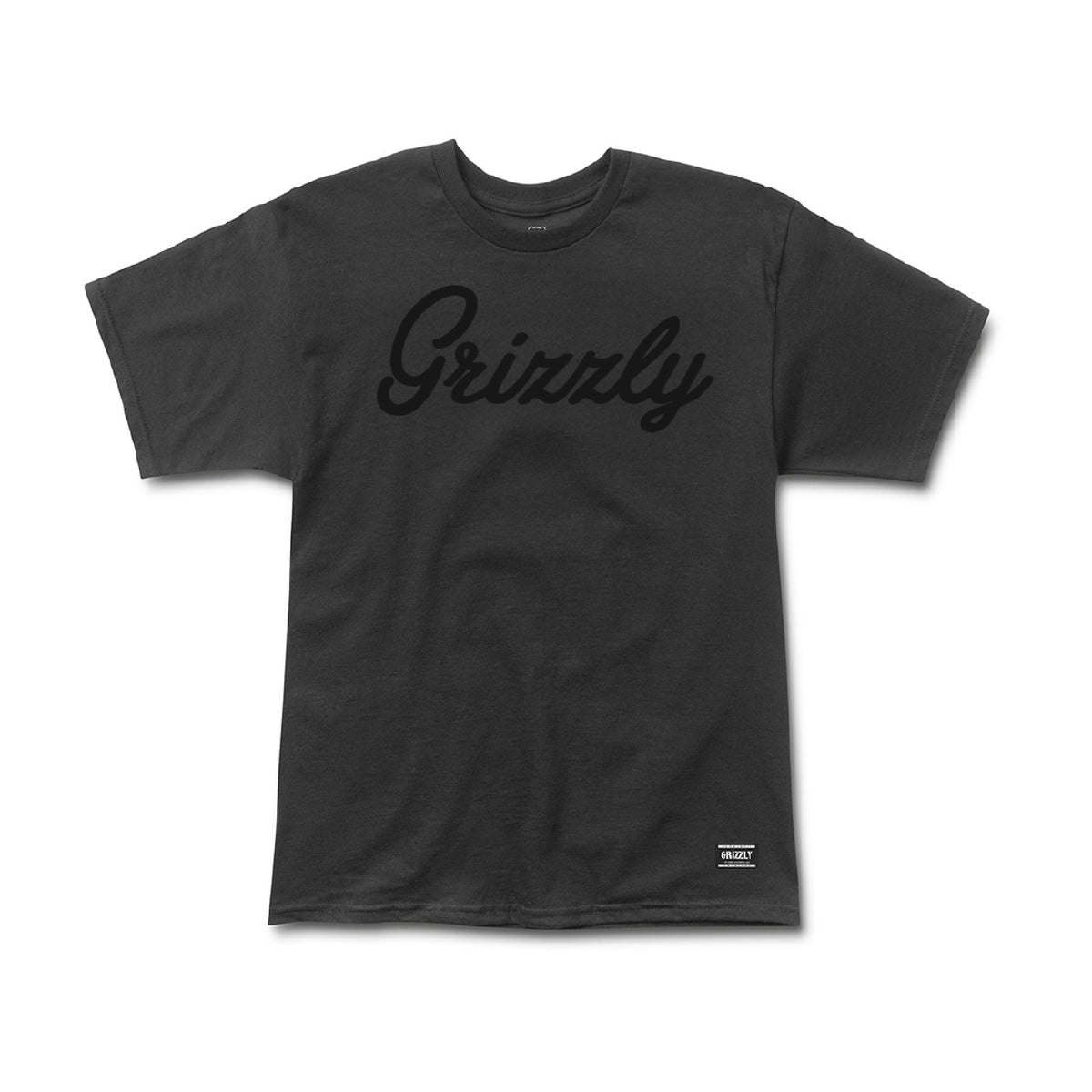 Remera Grizzly OG Script – Double Black