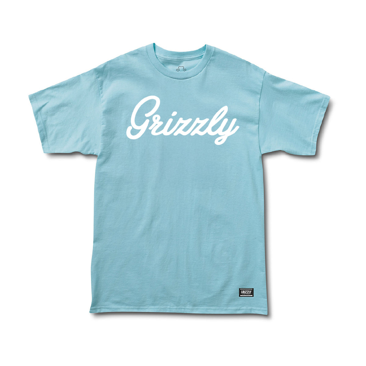 Remera Grizzly OG Script – Powder Blue