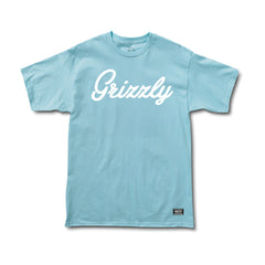 Remera Grizzly OG Script – Powder Blue
