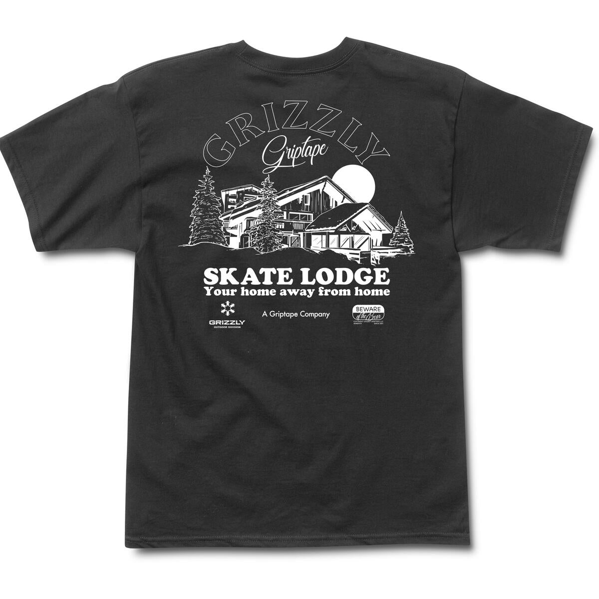 Remera Skate Lodge - Black