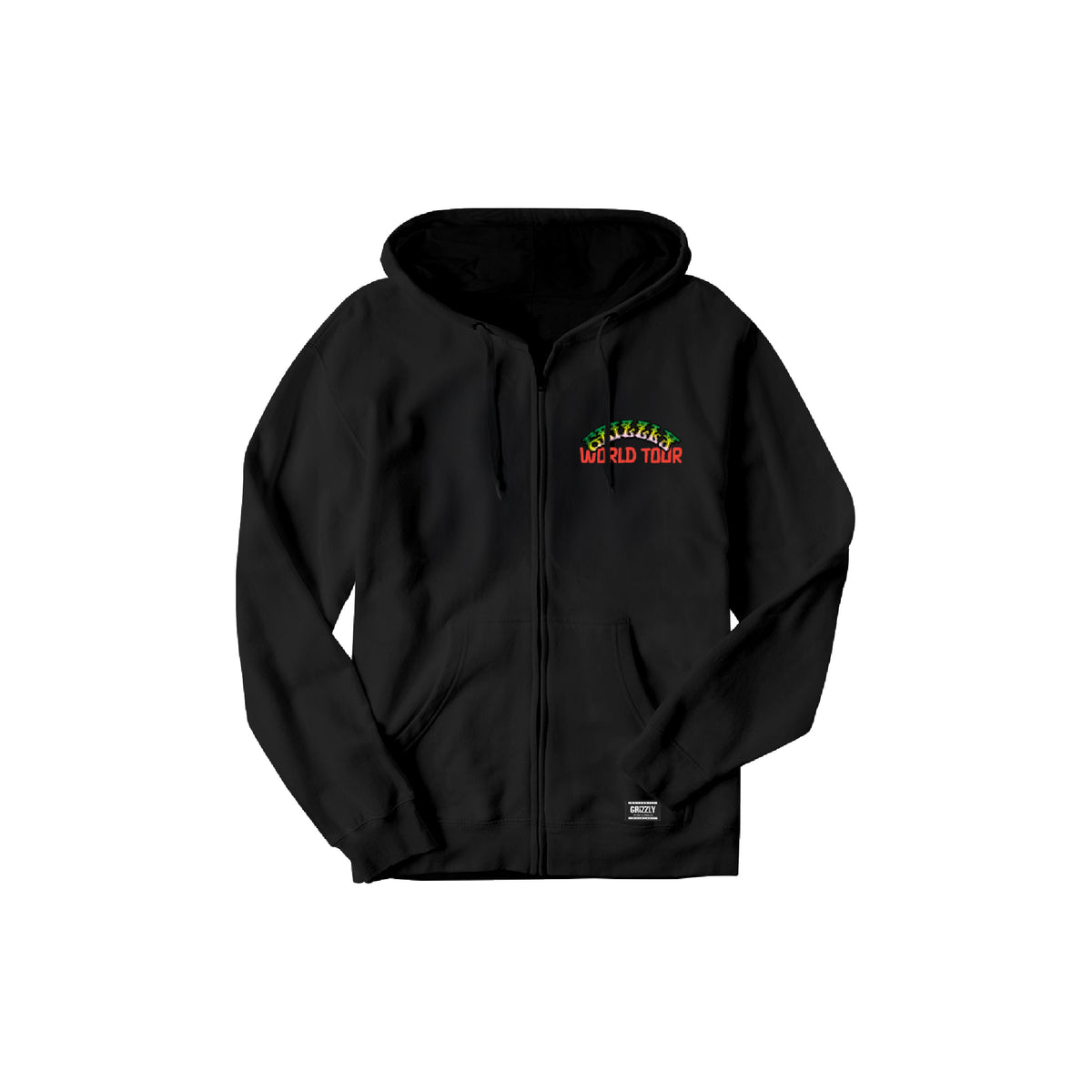 Campera Canguro Grizzly King Cobra - Black