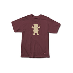 Remera Grizzly OG Bear - Maroon