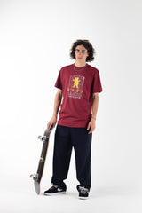 Remera Grizzly Terrain - Burgundy