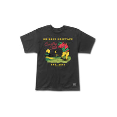 Remera Grizzly Back Nine - Black