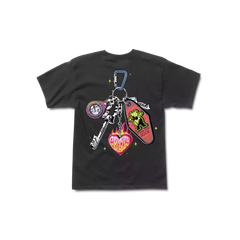 Remera Grizzly Keys Open Doors - Black