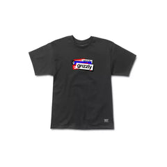 Remera Grizzly Overlap - Black