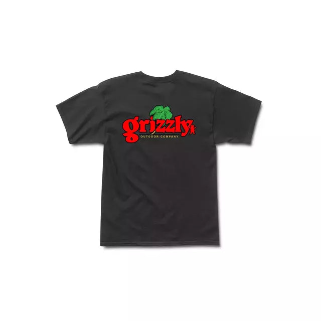 Remera Grizzly Rum Punch - Black