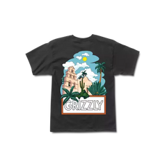 Remera Grizzly Cabana - Black
