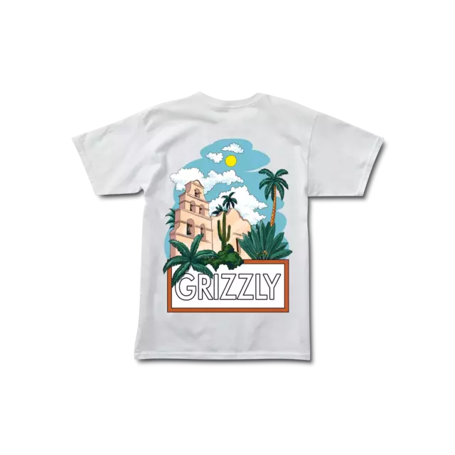 Remera Grizzly Cabana - White