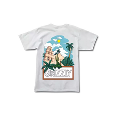 Remera Grizzly Cabana - White