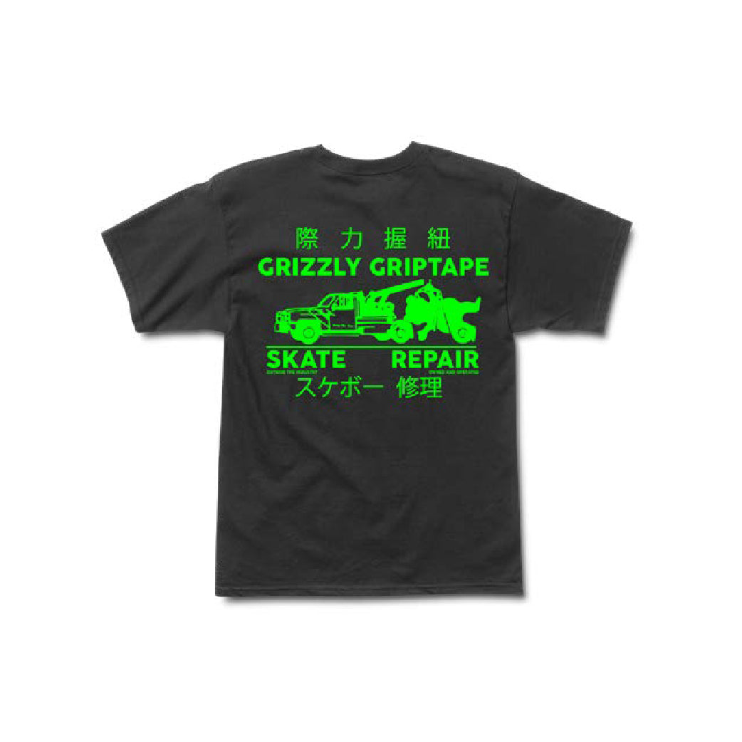 Remera Grizzly Town Zone - Black